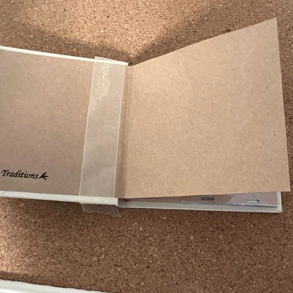 Terra Traditions Photo Album  Judaica Star of David Blue Cloth Cover Unused - Picture 4 of 6